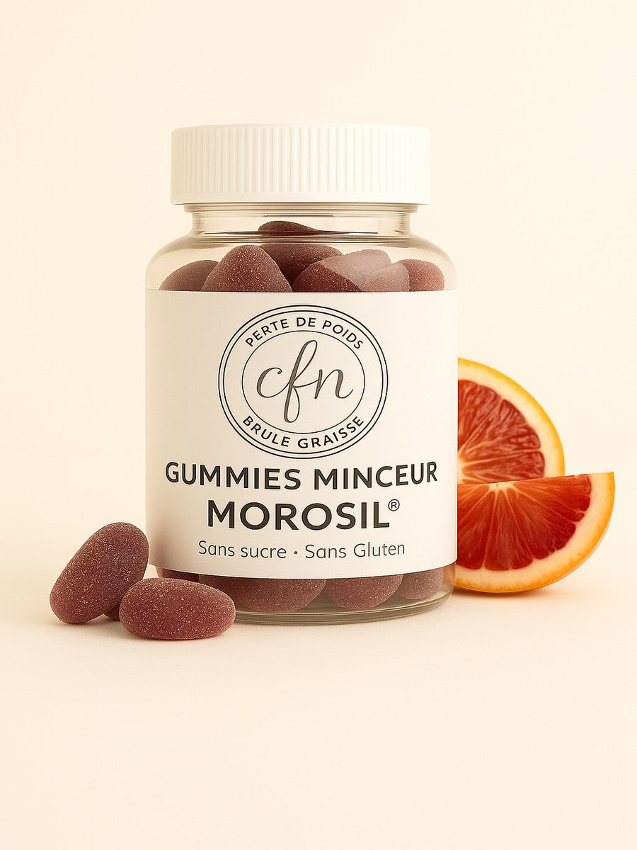 🍊 Les Gummies Morosil CFN – votre allié naturel et prouvé dans la gestion du poids